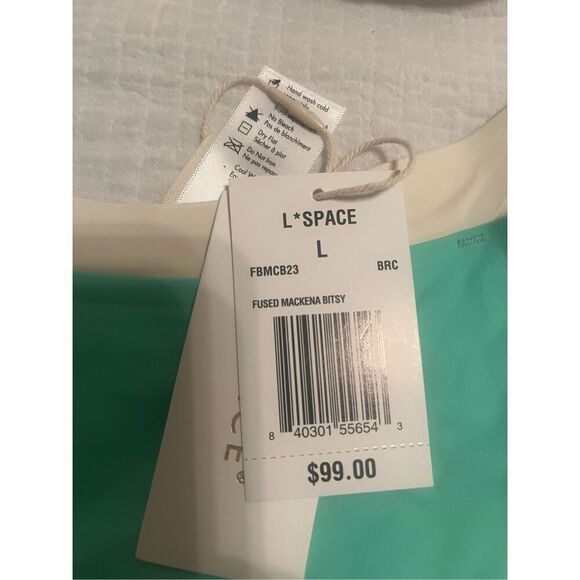 L*Space Helena Top and Itsy Mackena Bikini Bottoms NEW NWT - Picture 3 of 9